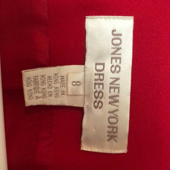 Jones New York red dress suit size 8 - Picture 3 of 4